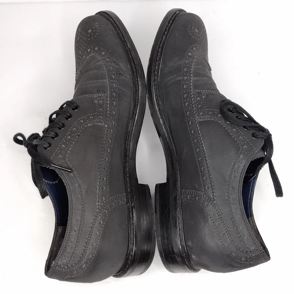 Cole Haan Men's Leather Lace Up Wingtip Business Office Oxfords Size 9.5